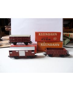 Lot Trois Wagons Kleinbahn