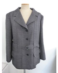 Veste CHANEL bleu marine Laine et soie Femme vintage