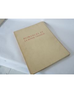 Livre  Romances et La Bonne chanson  Paul Verlaine