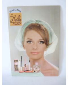 Publicité Mascara La bella Nussy vintage
