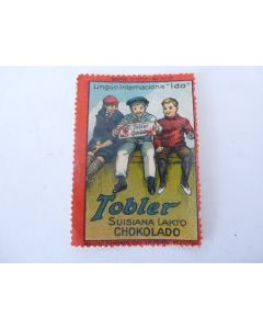 Vignette Chocolat Tobler Suisse