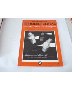 Journal Suisse des Horlogers Schweizerische Uhrmacher Zeitung  N°6 1954
