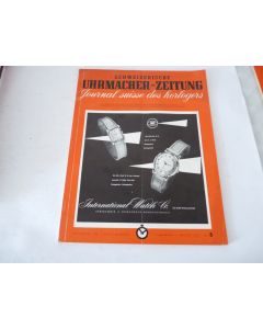 Journal Suisse des Horlogers Schweizerische Uhrmacher Zeitung  N°8 1953