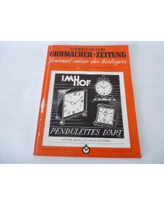Journal Suisse des Horlogers Schweizerische Uhrmacher Zeitung  N°1 1953