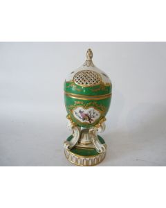 Pot-pourri porcelaine XIXe siècle