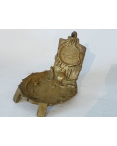 Porte montre de gousset bronze Art nouveau