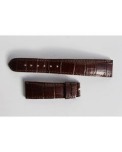 PATEK PHILIPPE Bracelet montre cuir brun 20 mm