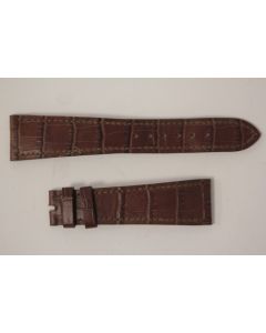 PATEK PHILIPPE Bracelet montre cuir brun 21 mm