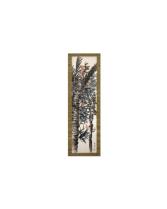 Peinture sur rouleau signée Xiang Zhe Zuo Chine
