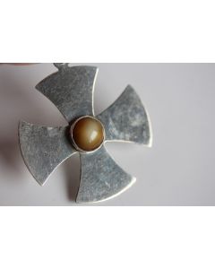 Pendentif Croix Jerusalem argent 925