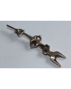 Pendentif design bronze Michèle FORGEOIS