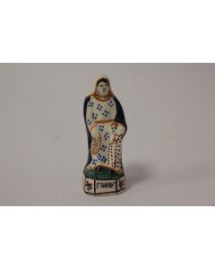 Petit sujet faïence Sainte Anne HB Quimper