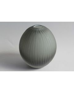 Petit Vase verre multicouche taillé design Scandinave