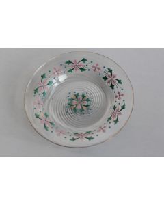 Petite assiette verre émaillé