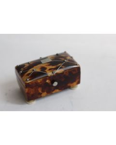 Petite boite à aiguilles Anglaise écaille 1800/30