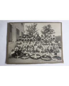 Photo enfants Société d'embellissement Les Jeannerets La Molière 1911