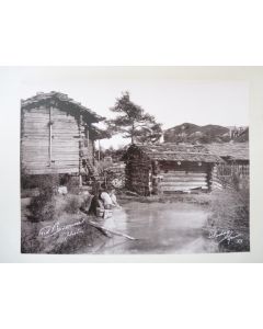 Photo Fred BOISSONNAS 1896 Lavandière XIV