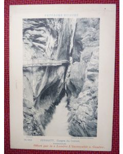Photo Paysages Suisses Suisse ZERMATT Gorges du Gorner