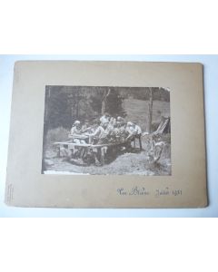 Photo Scouts Lac Blanc Juillet 1921