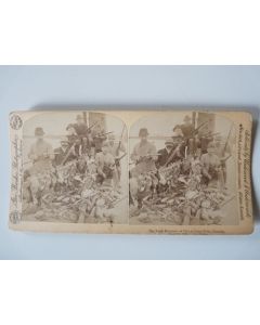 Photographie Photo Stereo Duck Hunters Chasseur canard Canada