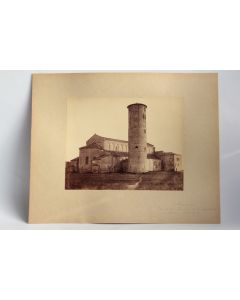 Photographie Ravenna Basilique Saint Apollinaire Italie Tirage albuminé