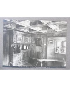 Photographie Suisse St Moritz Museum Bois sculpté