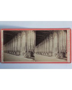 Photographie Vue stéréo Camposanto interno Pisa Pise Italie