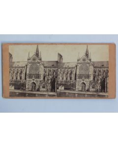 Photographie Vue stéréo Cathédrale Notre-Dame de Paris