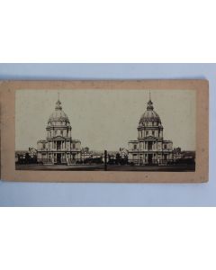 Photographie Vue stéréo Dôme des Invalides Paris