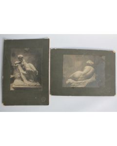 Photographies argentiques Italo Pacchioni Italie Sculpture femme nue
