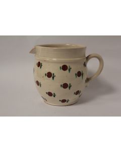 Pichet poterie Pommes Steiner Kiesen Suisse Art populaire