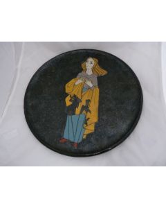 Plat Terre Cuite émaillée