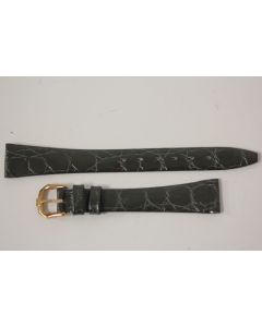 RAYMOND WEIL Bracelet pour montre croco gris 14 mm