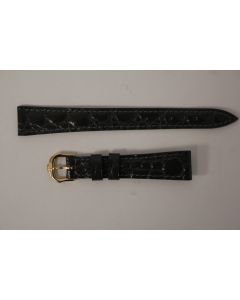 RAYMOND WEIL Bracelet pour montre croco gris 14 mm