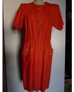 Robe FRANCESCO FILITI Lausanne mandarine