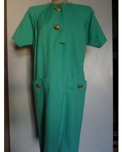 Robe FRANCESCO FILITI Lausanne vert turquoise 