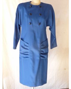 Robe MILA SCHON Bleue T 40