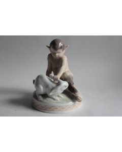ROYAL COPENHAGEN Faune et lapin 996/439 Christian Thomsen Danemark