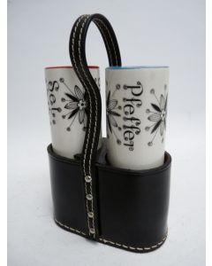 Salière Poivrière Porcelaine Design 1970