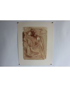 SALVADOR DALI Lithographie La divine comédie Annonce événement