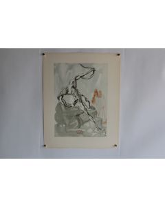 SALVADOR DALI Lithographie La divine comédie Les Voleurs
