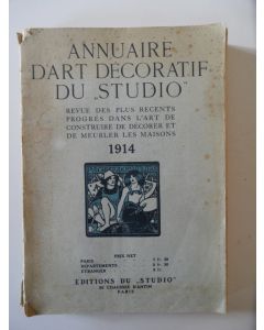 Livre Annuaire d'art décoratif du Studio 1914 Art déco