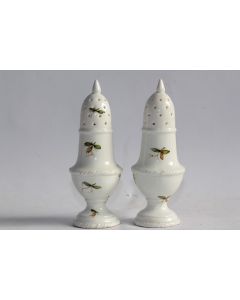 Saupoudreuses porcelaine XVIIIe siècle