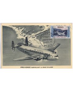 Carte-maximum France PA n°33 Provence Avion-cargo