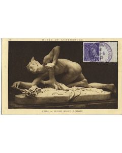 Carte-maximum France n° 413 Mercure 40 c