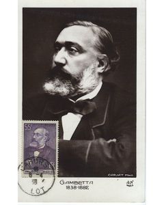 Carte-maximum France n° 378 - Gambetta