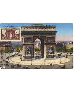 Carte-maximum France n° 258 - Arc de Triomphe
