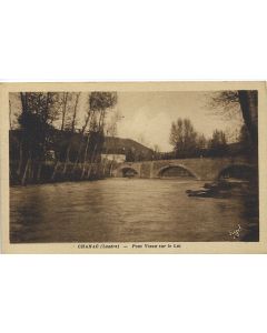 CHANAC - LOZERE CPA - Pont vieux sur le Lot