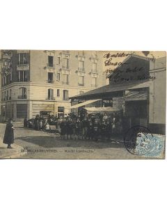 BECON-LES-BRUYERES - 91 CPA - Marché Lambrechts