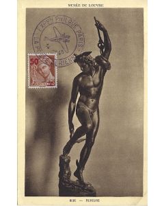 Carte-maximum France n° 477 Statue Mercure de Rude